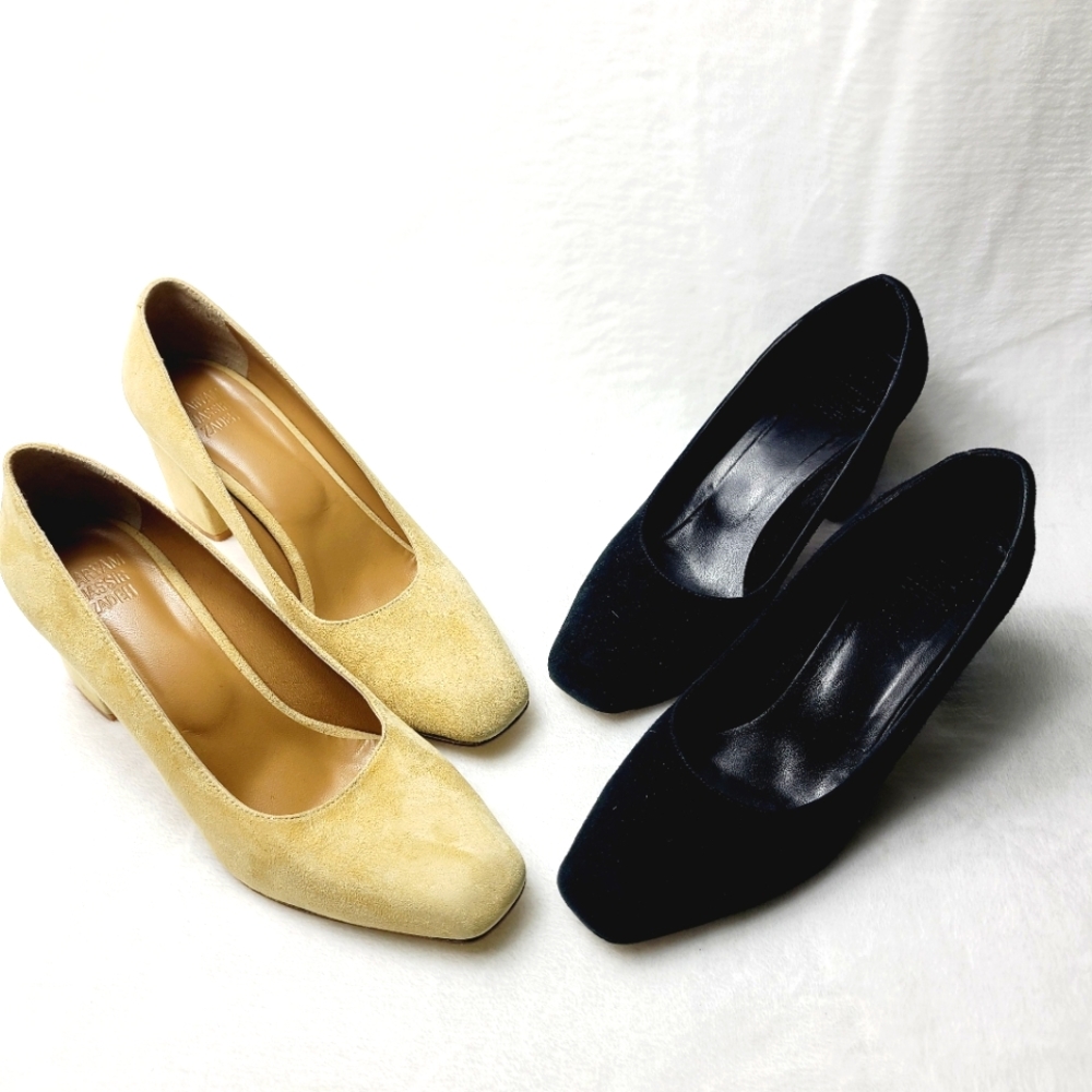 1 MARYAM NASSIR ZADEH suede pumps - Black Only